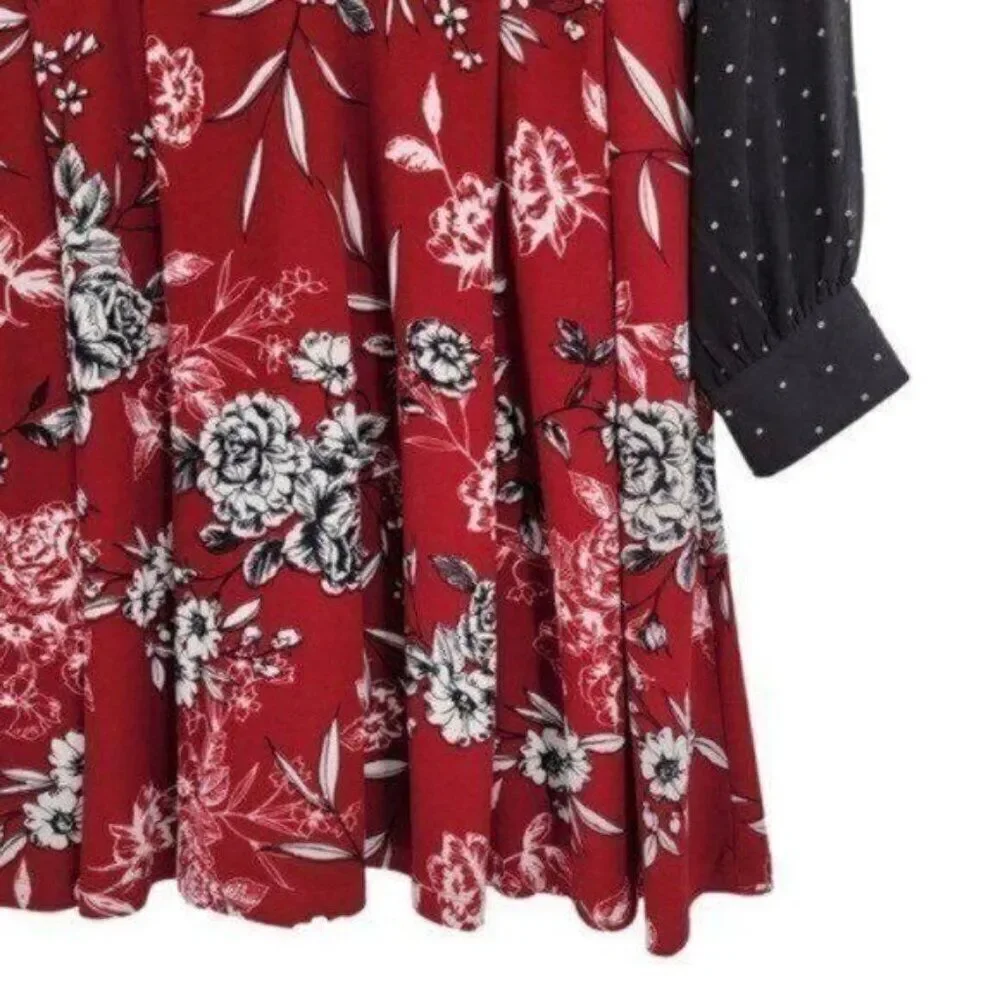 Smak Parlour Floral Long Sleeve Dress